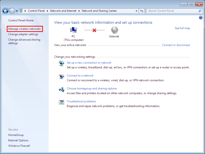 как включить wi fi на компьютере windows 7